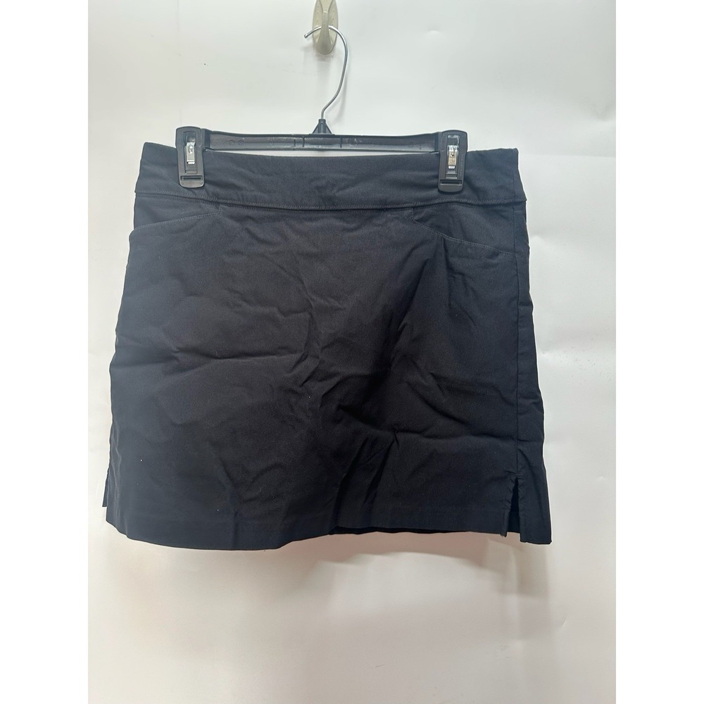 Lady Hagen Black‎ Women's Size 10 Tennis Golf Skort Skirts Cotton Spandex